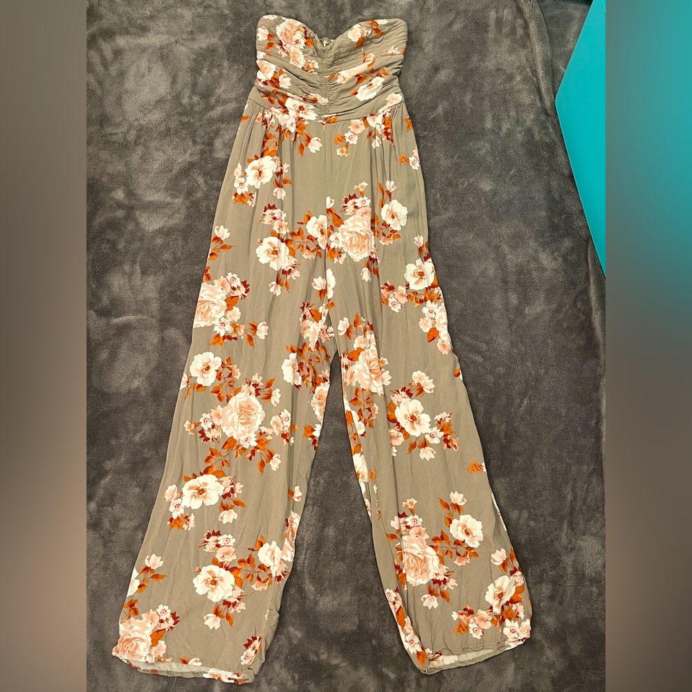 Women’s size small, strapless jumpsuit